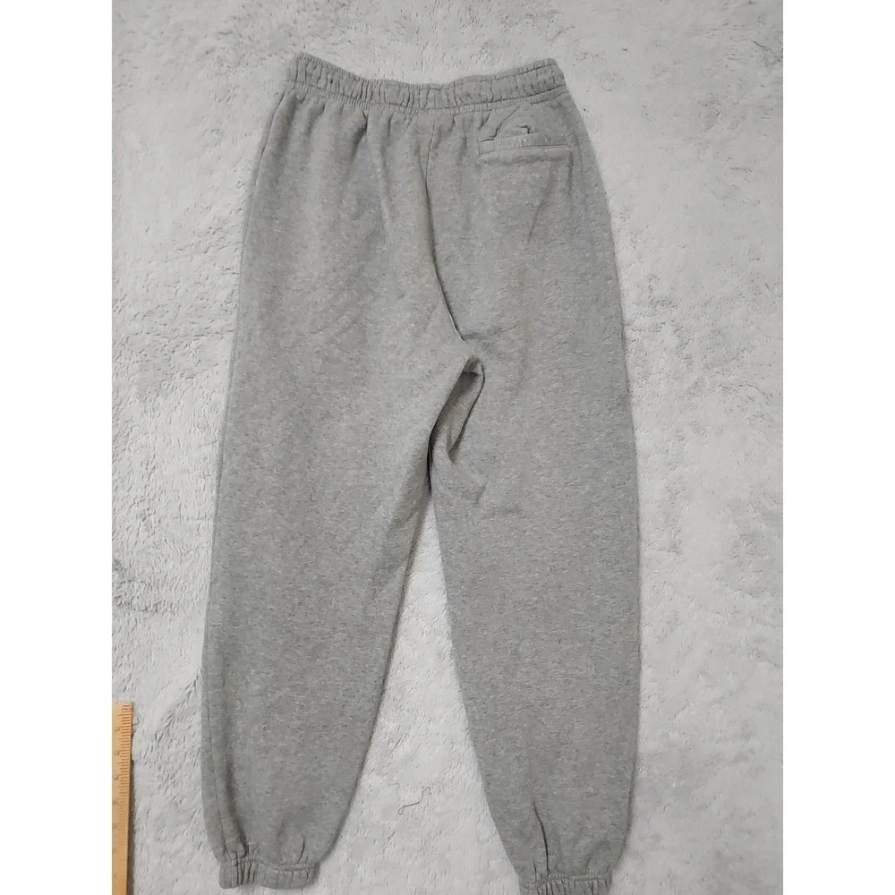 Jordan Joggers Mens Small Fleece Sweatpants Spellout Jumpman Nike Elastic Waist